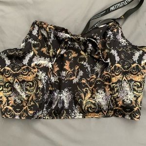 Cropped Bandeau Corset